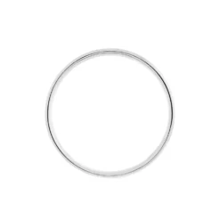 Alliance Basile Ruban Plat Or Blanc