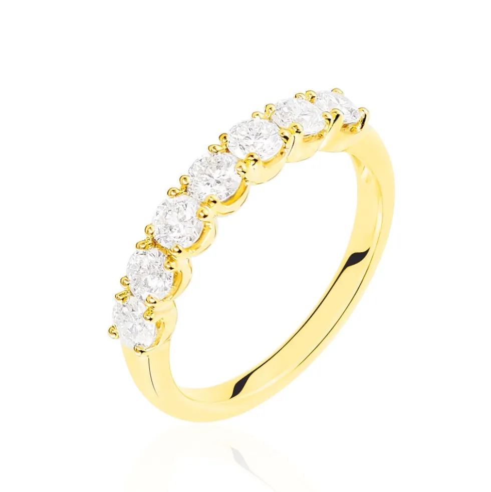 Alliance Eloise Or Jaune Diamant