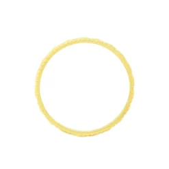 Alliance Facetee Demi Jonc Classique Or Jaune