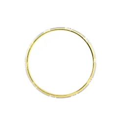 Alliance Fantaisie Ruban Plat Or Bicolore