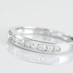 Alliance Giulia Or Blanc Diamant