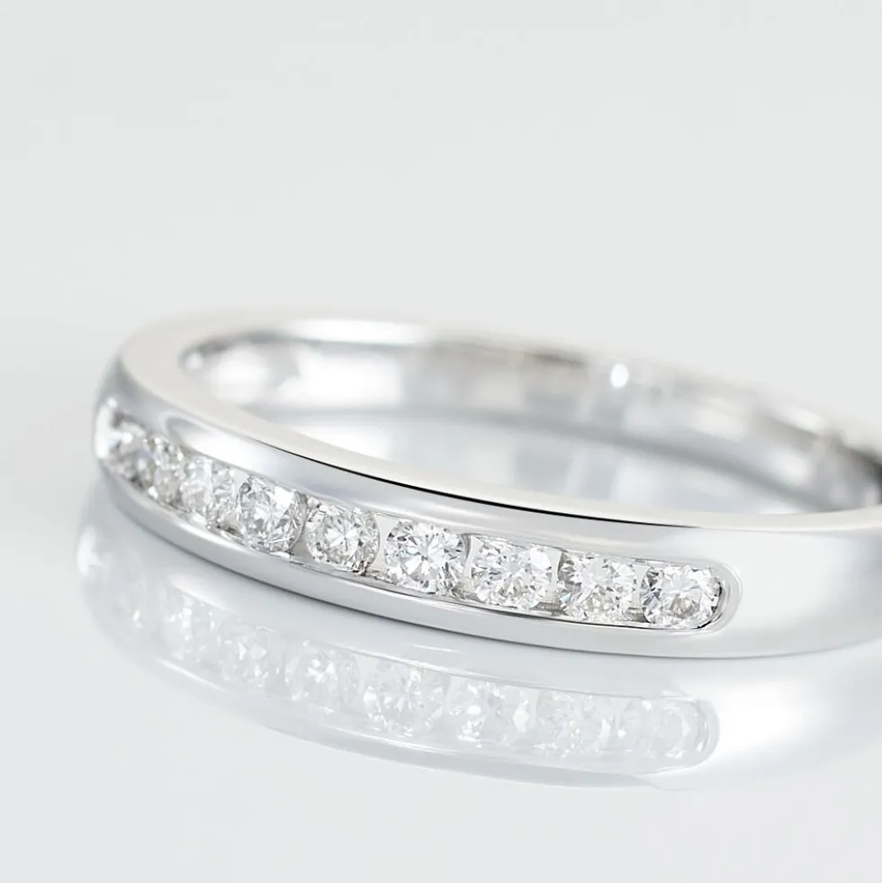 Alliance Giulia Or Blanc Diamant