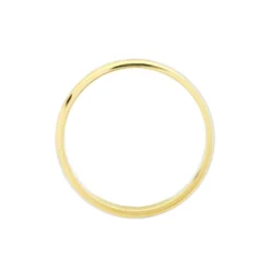 Alliance Givree Ruban Plat Or Bicolore