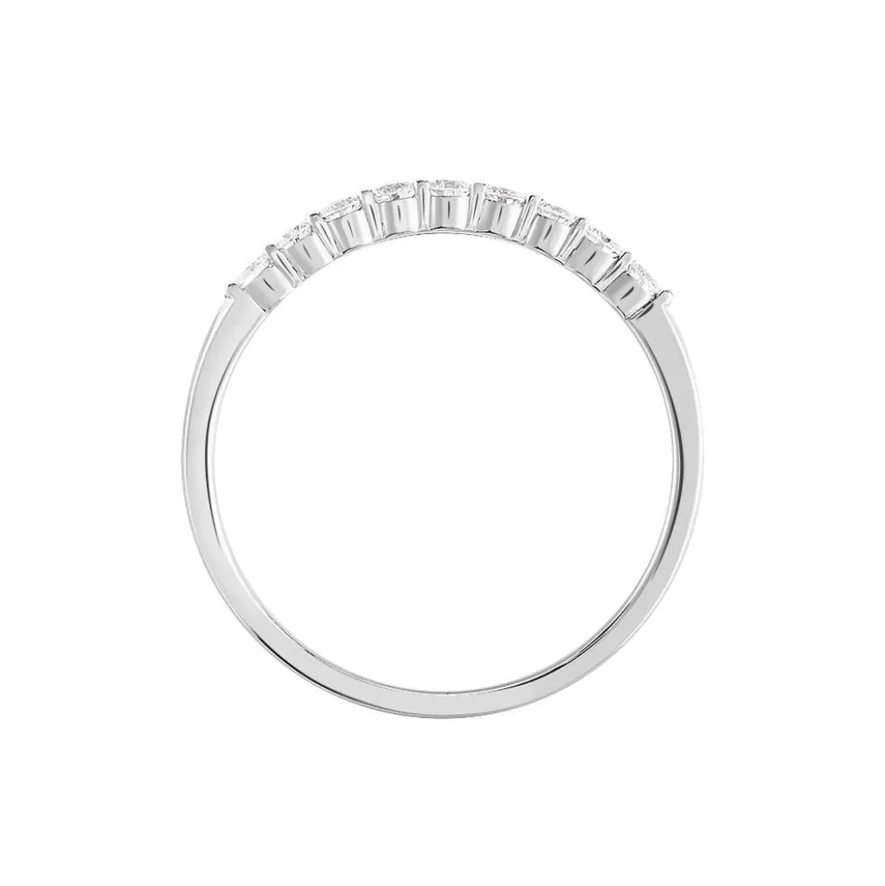 Alliance Hera Or Blanc Diamant
