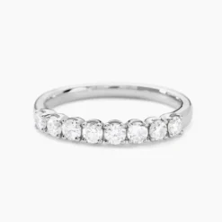 Alliance Hera Or Blanc Diamant