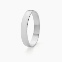 Alliance Julie Ruban Classique Platine Blanc