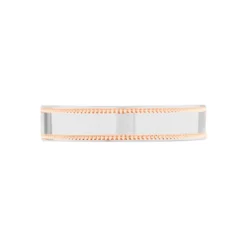 Alliance Liseret Perle Ruban Plat Or Bicolore