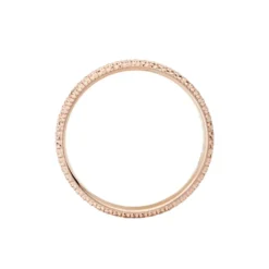 Alliance Luzia Demi Jonc Classique Or Rose