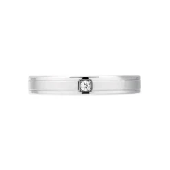 Alliance Mae Or Blanc Diamant