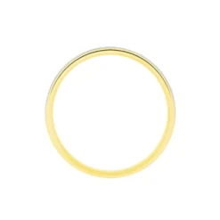 Alliance Markei Ruban Plat Or Bicolore