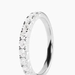Alliance Pristina Or Blanc Diamant
