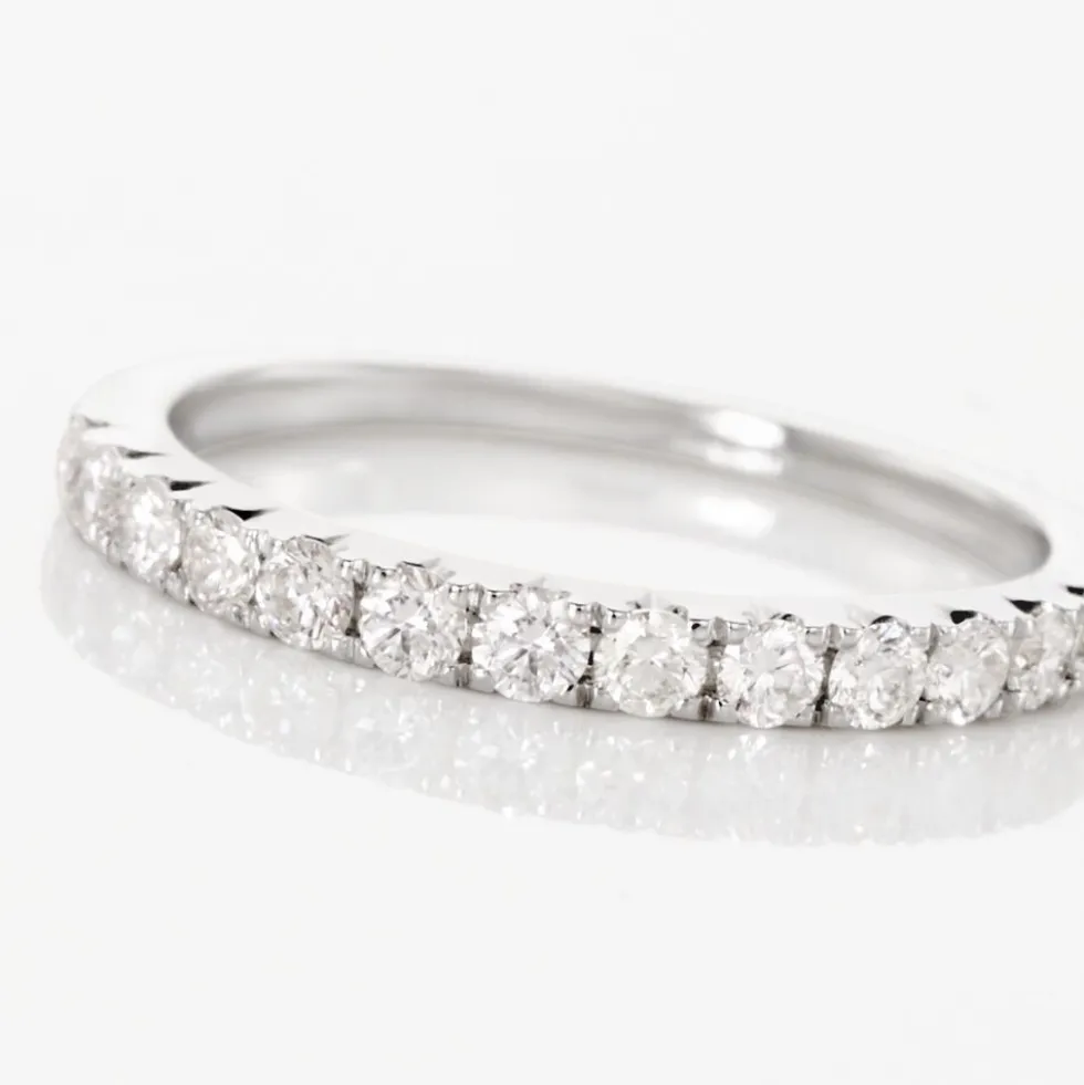 Alliance Pristina Or Blanc Diamant