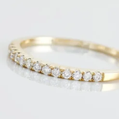 Alliance Pristina Or Jaune Diamant