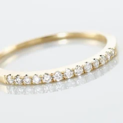 Alliance Pristina Or Jaune Diamant