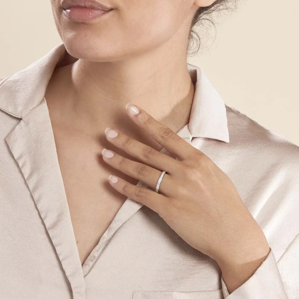 Alliance Rhea Or Blanc Diamant