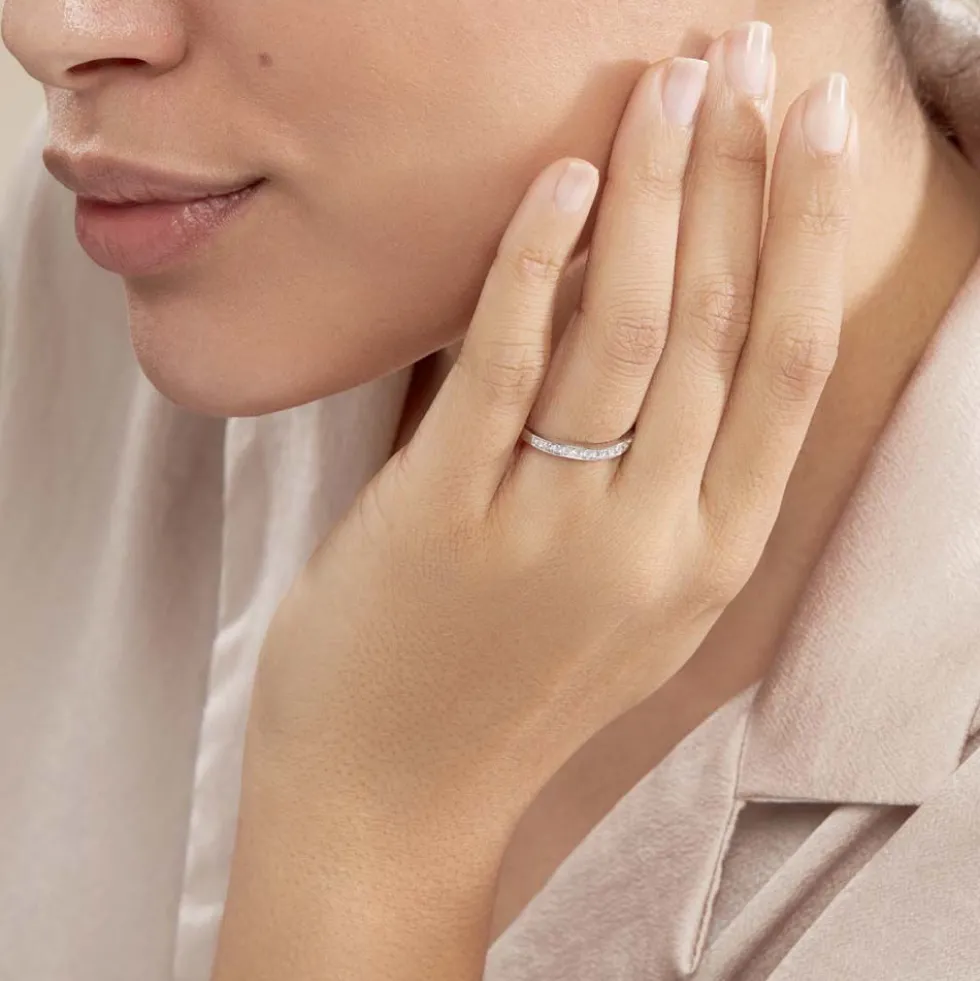 Alliance Rhea Or Blanc Diamant