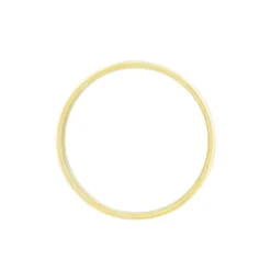 Alliance Romaine Demi Jonc Classique Or Bicolore