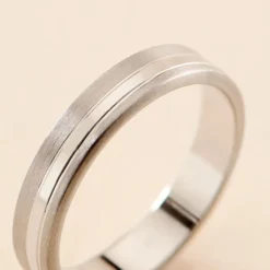 Alliance Tristan Argent Blanc