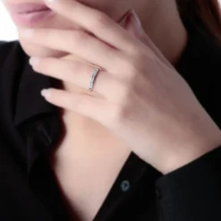 Alliance Yamile Or Blanc Diamant