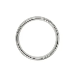 Bague Acier Blanc Sabien