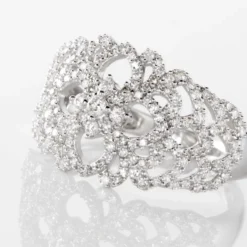 Bague Adanie Or Blanc Diamant