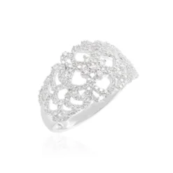 Bague Adanie Or Blanc Diamant