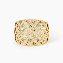Bague Adonijah Or Bicolore