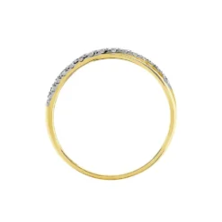 Bague Aglae Or Jaune Oxyde De Zirconium
