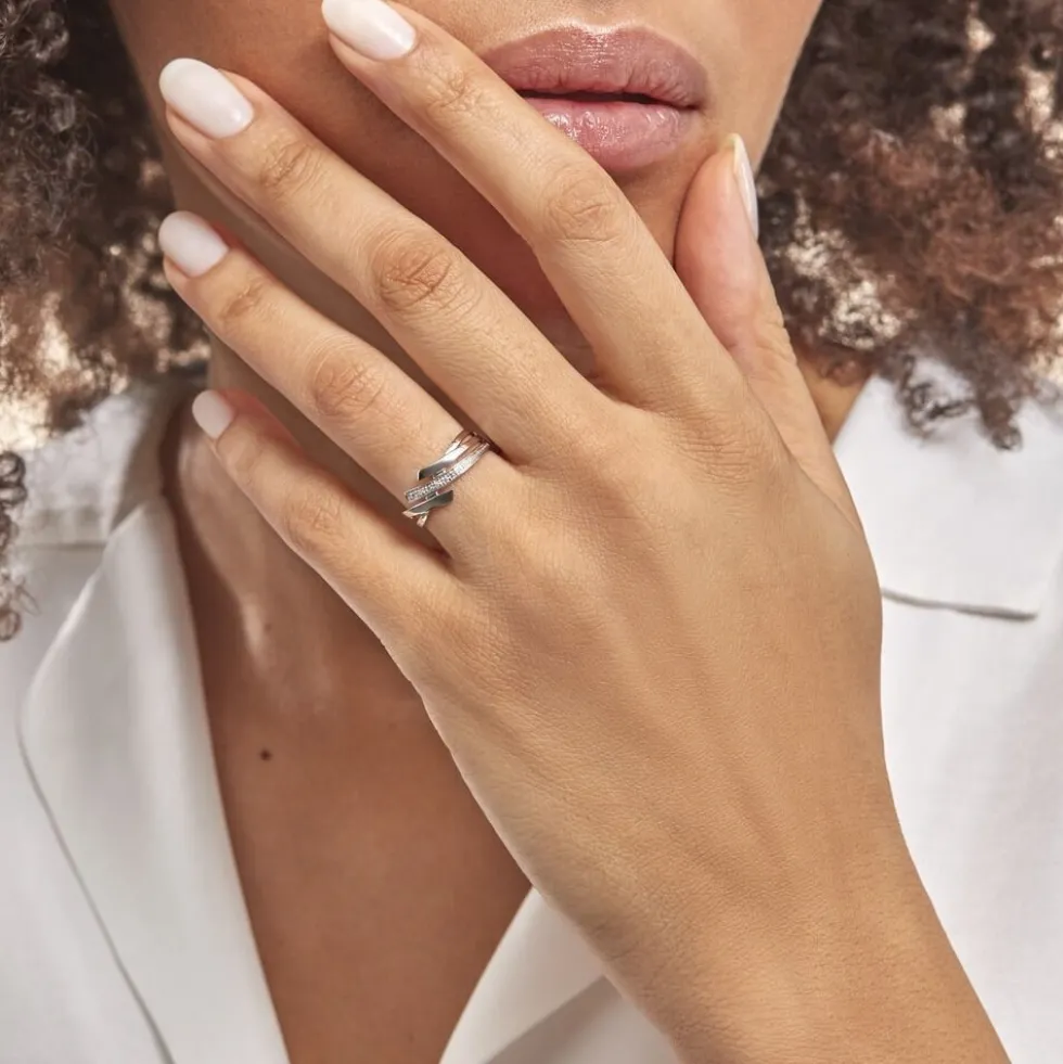 Bague Ainhoa Or Blanc Diamant