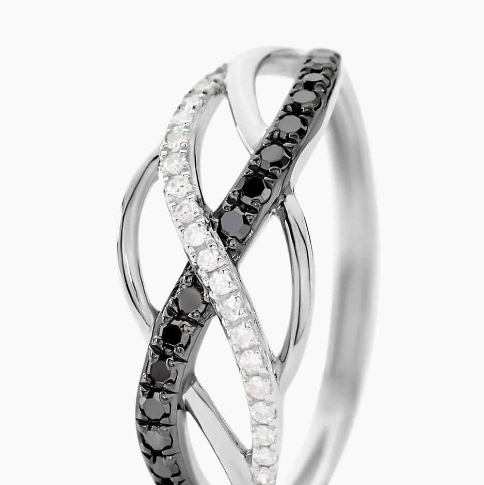 Bague Amara Or Blanc Diamant