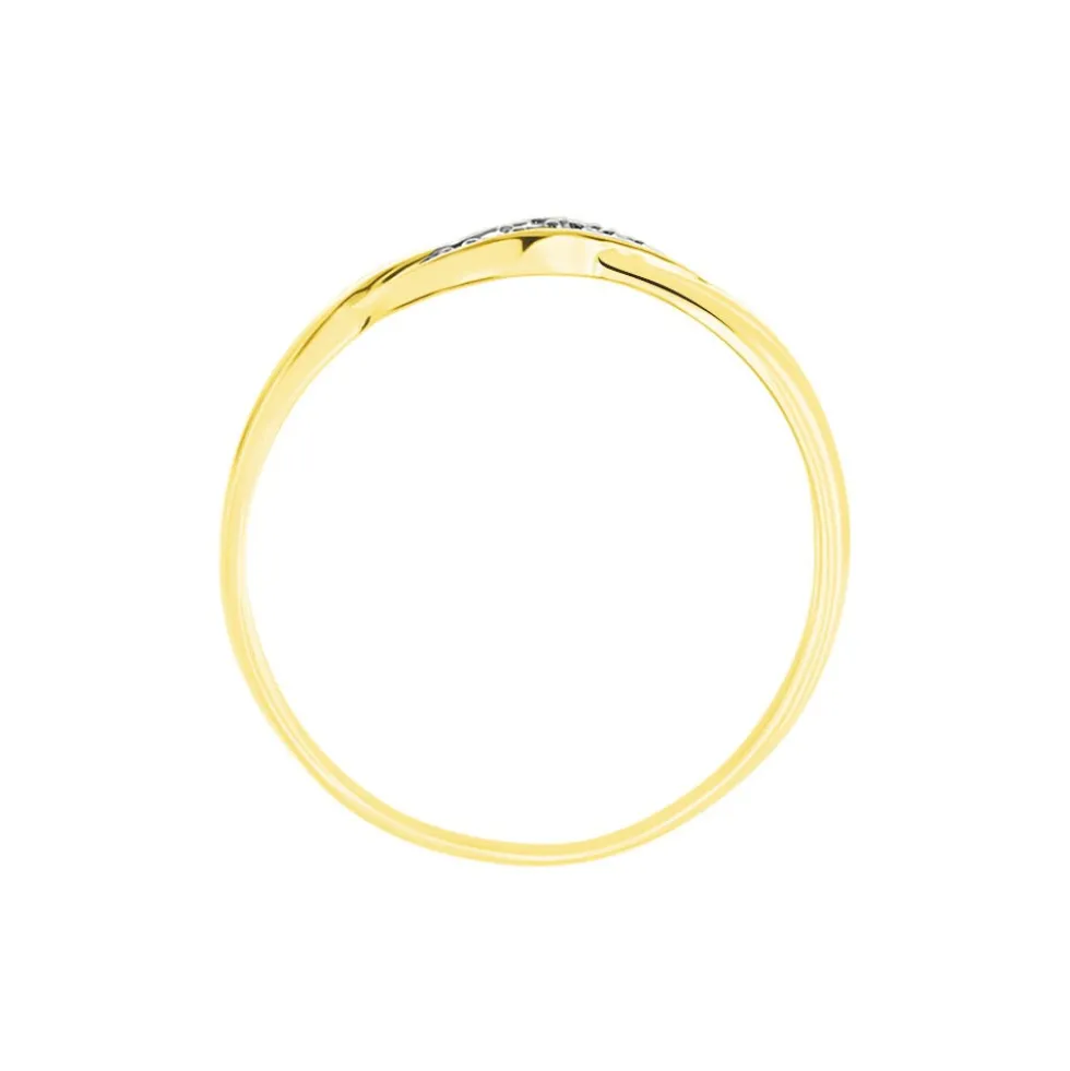 Bague Amayas Or Bicolore Diamant