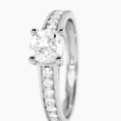 Bague Aramis Ld Platine Blanc Diamant Synthétique
