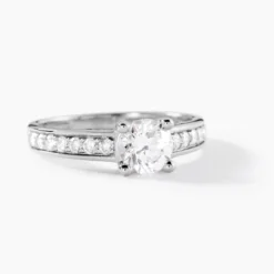 Bague Aramis Ld Platine Blanc Diamant Synthétique