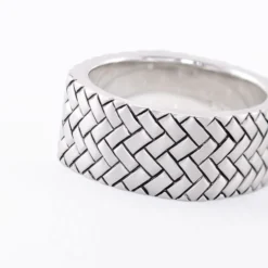 Bague Argent Blanc