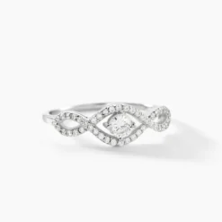 Bague Argent Katerina Oxydes De Zirconium