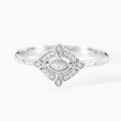 Bague Astrea Argent Blanc Oxyde De Zirconium