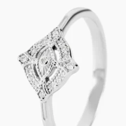Bague Astrea Argent Blanc Oxyde De Zirconium