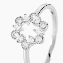 Bague Astrea Argent Blanc Oxyde De Zirconium