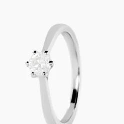 Bague Athena Platine Blanc Diamant