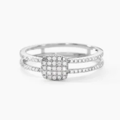 Bague Aude Or Blanc Diamant