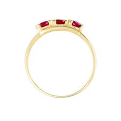 Bague Aurora Or Jaune Rubis
