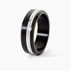 Bague Baldev Acier Bicolore