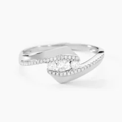 Bague Barbara Or Blanc Diamant