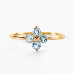 Bague Belovia Or Jaune Topaze