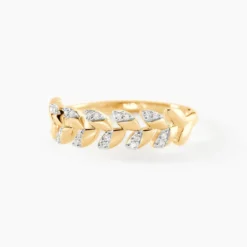 Bague Berinice Or Jaune Diamant