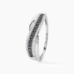 Bague Calliste Or Blanc Diamant