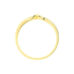 Bague Celien Or Jaune Oxyde
