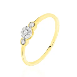 Bague Cesarita Or Jaune Diamant