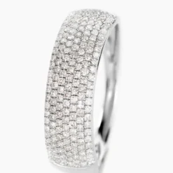 Bague Charlotte Or Blanc Diamant