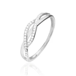 Bague Charlye Or Blanc Diamant